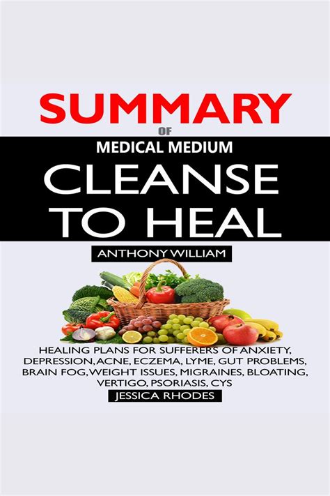 Download Summary Of Medical Medium Cleanse To Heal Healing Plans For Sufferers Of Anxiety Depression Acne Eczema Lyme Gut Problems Brain Fog Weight Issues Migraines Bloating Vertigo Psoriasis Cys By Jessica Rhodes