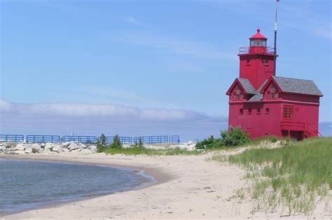 SUMMER 1 LAKE MICHIGAN BIG STARTS HERE. RED …