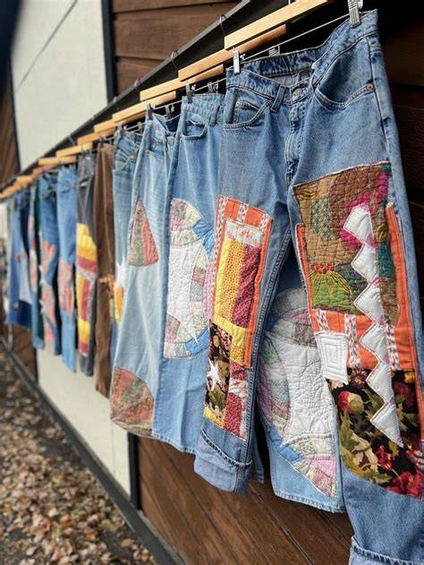 Summer Patchwork Recycled Denim Bottoms - raincitystudios.com