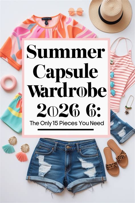 Summer Wardrobe Capsule 2026 - balustradellc