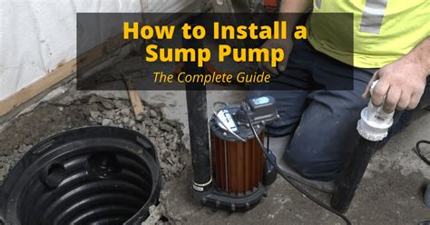 Sump Pump Installation Made Easy: Step-by-Step … - balustradellc