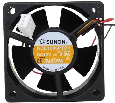 SUNON KDE1206PTB1 DC 12V 2.2W 60x60x25mm Server Cooling …