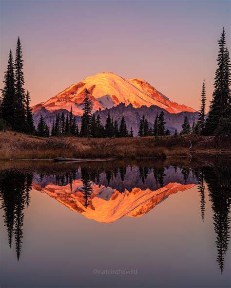 Sunrise at Mt. Rainier National Park - Visit Rainier - raincitystudios.com