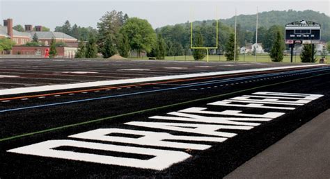 SUNY's black turf field caused an unintentional buzz