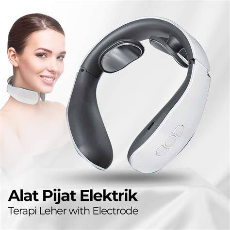 SUOLAER Alat Pijat Elektrik Terapi Leher with Electrode - KS-996-1D - raincitystudios.com