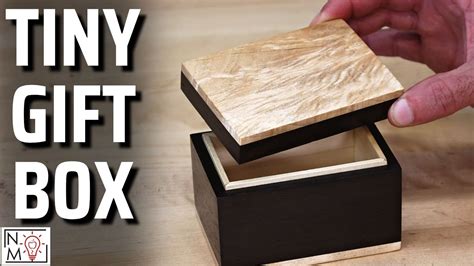 Super FAST Woodworking Gift Idea | Tiny Wooden Box Project - balustradellc