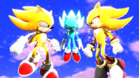 SUPER SONIC AND SUPER SHADOW VS NAZO! Sonic Nazo …