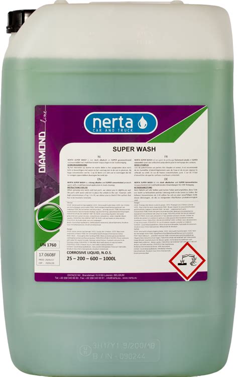 SUPER WASH - Nerta Professional cleaning products