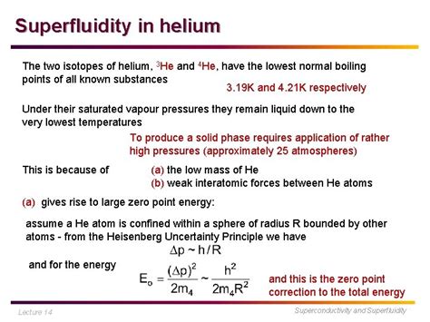 Superfluidity in helium | Description, Example & Application - wintechmobiles.com