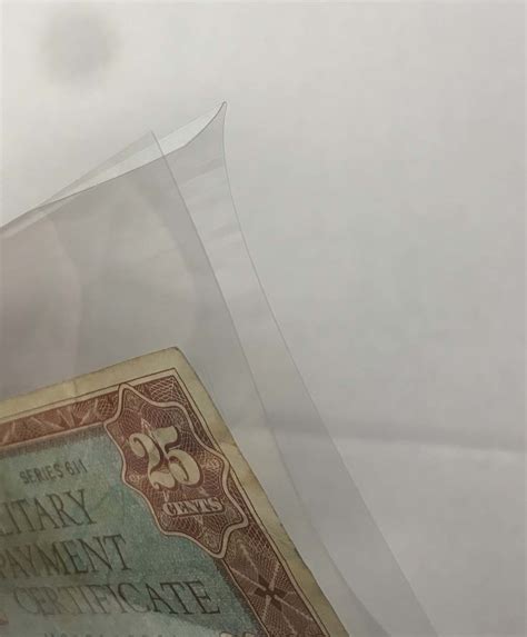 SuperSafe Mylar Currency Sleeves: Fractional … - balustradellc