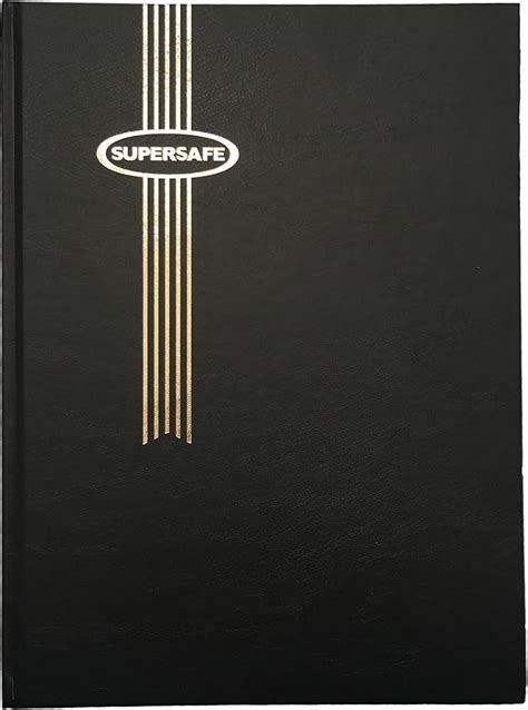 Supersafe Stamp Album Stockbook with 64 White … - balustradellc