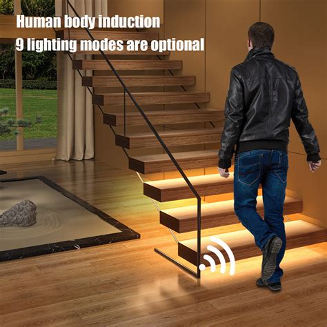 SuperStairLED Intelligent Motion Sensor LED Stair Lighting Complete Se - balustradellc