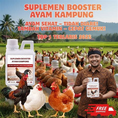 SUPLEMEN BOOSTER AYAM KAMPUNG - Shopee Indonesia - raincitystudios.com