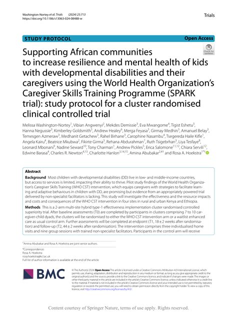 Supporting African communities to increase resilience and mental … - balustradellc