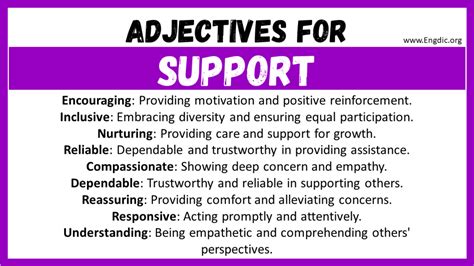 supportive adjective - Definition, pictures, pronunciation and usage ... - balustradellc