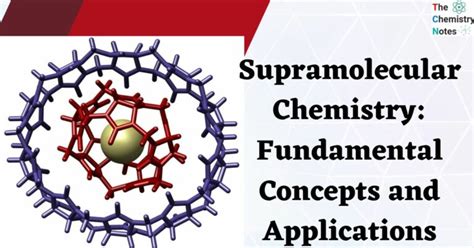 Supramolecular chemistry: Concepts and applications - wintechmobiles.com