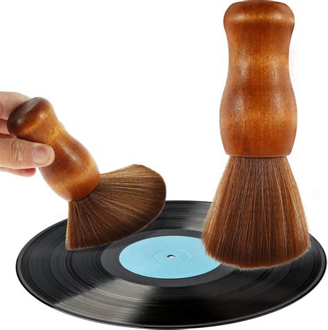 SUPVOX Vinyl Record Cleaning Brush Set 2pcs Anti-Static Turntable ... - balustradellc