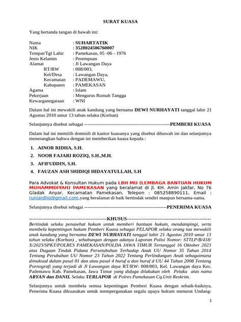 Surat_Kuasa_Khusus_Pidana.pptx perkara pidana - balustradellc