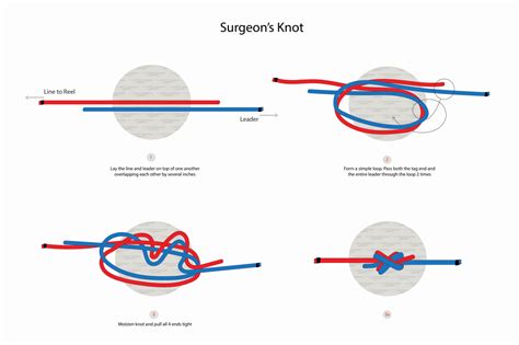 Surgeons Knot - How to tie a Surgeon's Knot | Fishing … - balustradellc