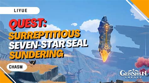 Surreptitious Seven-Star Seal Sundering - Genshin … - balustradellc