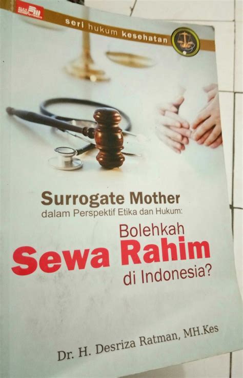 Surrogate mother dalam perspektif etika dan hukum - Open Library - balustradellc