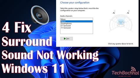 Surround Sound Not Working in Windows 11 - 4 Fix - balustradellc