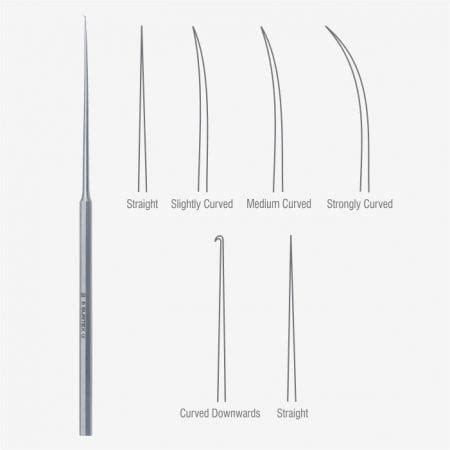 SURTEX® Barbara Micro Ear Needle: Solid Handle