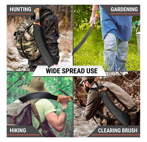 Survival Machete with Sheath for Cutting Trees, for Yard Work and for ... - balustradellc