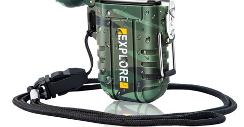 Survival USB Plasma Lighter | Electric Wind-Waterproof Torch + Camp ... - balustradellc