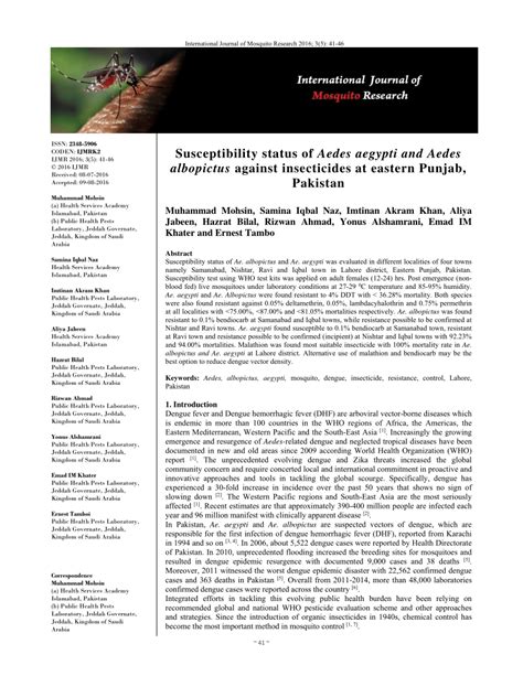 Susceptibility status of Aedes albopictus to three topically applied ... - muktibox.com