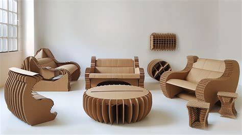 Sustainable Cardboard Furniture - raincitystudios.com