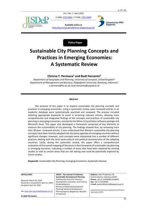 Sustainable City Planning Concepts and Practices in Emerging … - raincitystudios.com