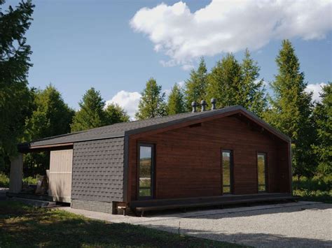 Sustainable Container Cottage Plans by Hutter Architects - balustradellc