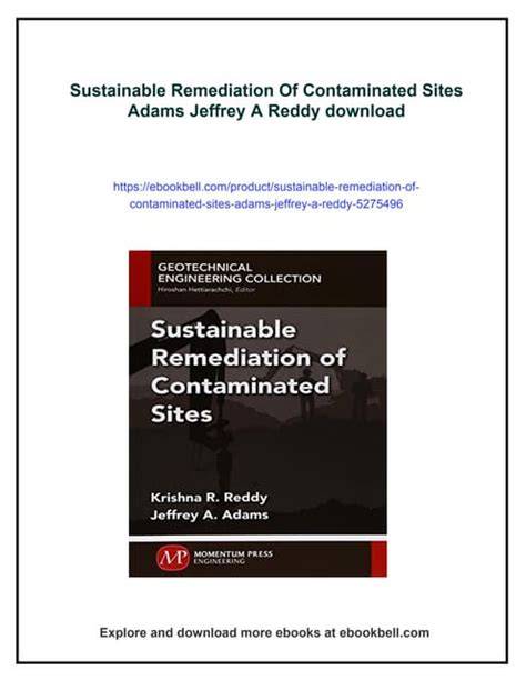Sustainable remediation technologies for contaminated … - raincitystudios.com