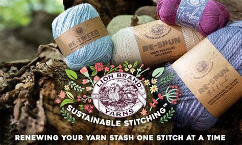 Sustainable Stitching Yarns - Lion Brand Yarn - raincitystudios.com