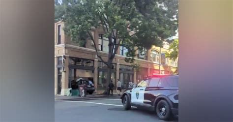 SUV crashes into business after losing control in Oakland street race: police