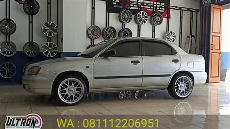 Suzuki Baleno Modifikasi dengan Velg Racing HSR - balustradellc