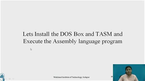 SW- Assmbly Lang Prog Tutorial