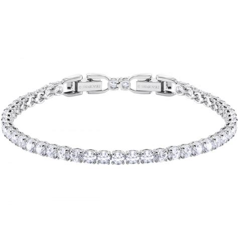 SWAROVSKI Tennis Deluxe Crystal Bracelet and Necklace …