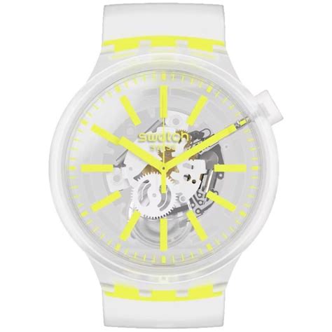 SWATCH Big Bold 2024 - SO27E103 - Yellow IN Jelly - New eBay