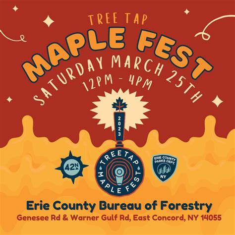 SWEET TIMES AWAIT AT ERIE COUNTY TREE TAP MAPLE FESTIVAL