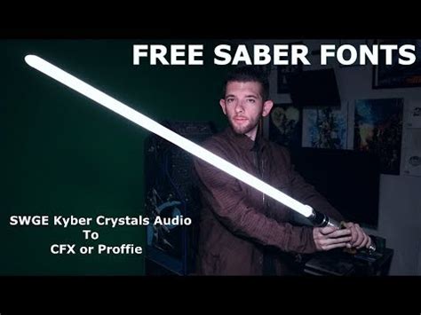 SWGE Kyber Crystals into CFX or Proffie ( Free Sound Fonts )