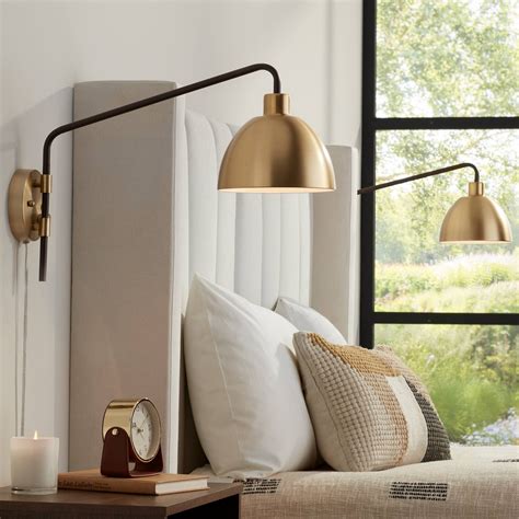 Swing Arm Wall Lamps and Sconces (Adjustable wall lighting!) - balustradellc