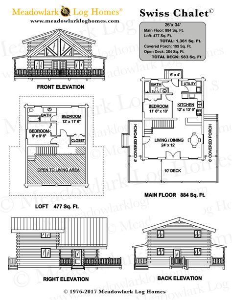 Swiss Chalet Home Plans - Uperplans - balustradellc