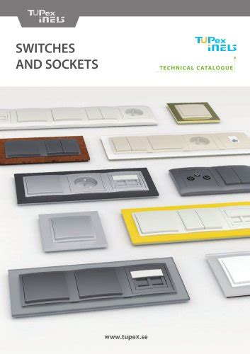 SWITCHES AND SOCKETS - Tupex Electric - PDF Catalogs