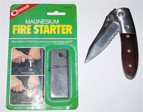 Sword Of Survival: Fire Starting With Magnesium Stick - balustradellc