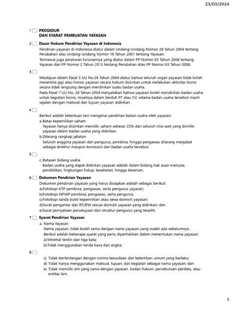 Syarat dan Prosedur Pendirian Yayasan - Prolegal - balustradellc