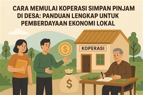Syarat Koperasi Simpan Pinjam Lengkap - HaloNiaga - balustradellc