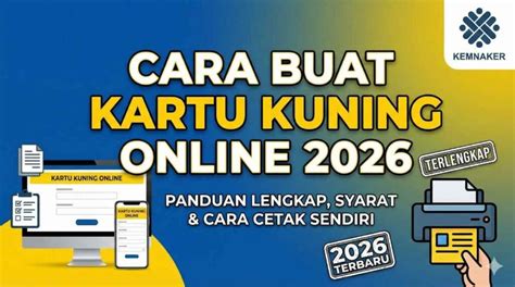 Syarat Membuat Kartu Kuning Online - balustradellc