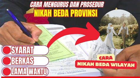 Syarat Nikah Beda Provinsi - balustradellc